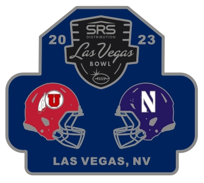 Head to Head Lapel Pin